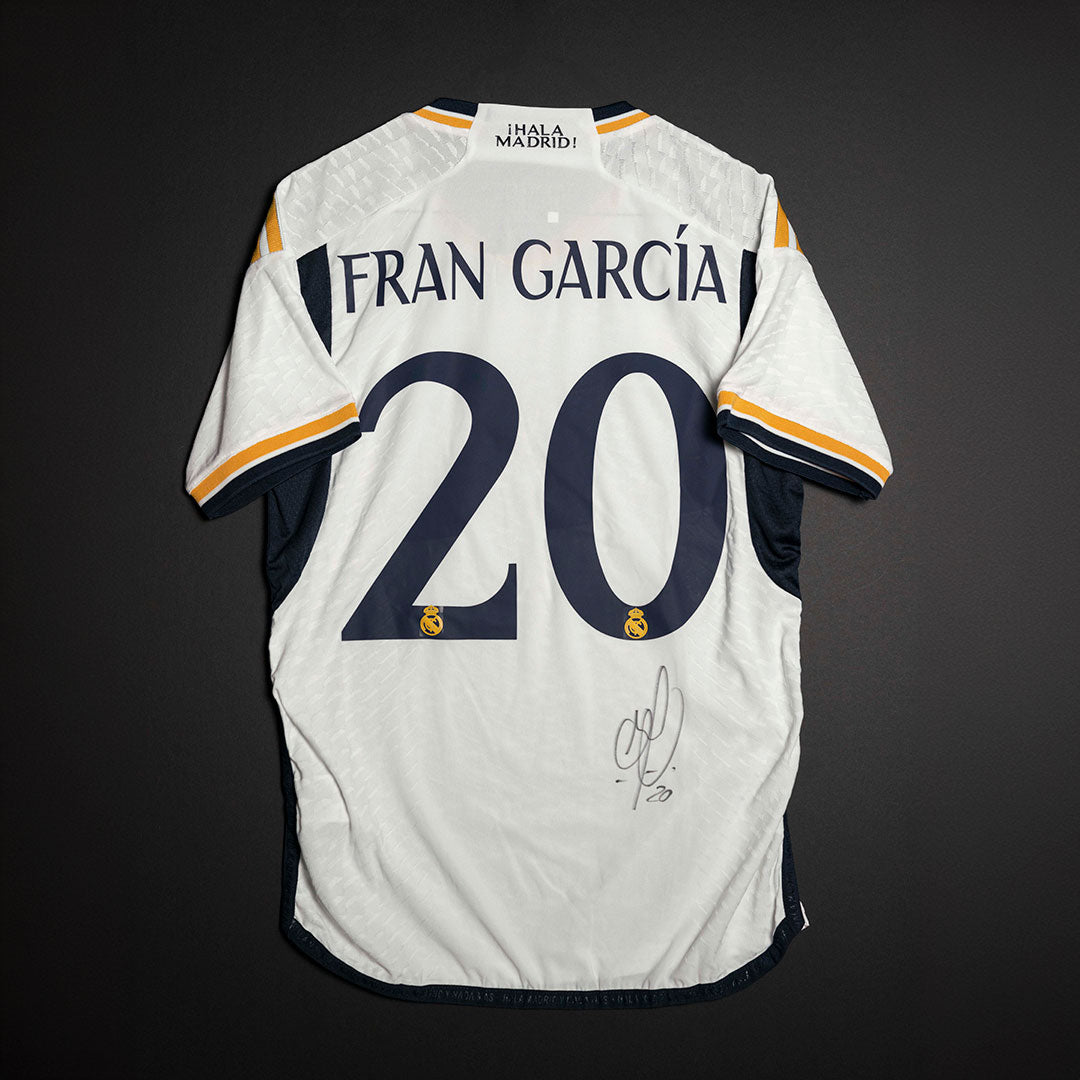 Jersey Firmado Fran Garcia - Real Madrid