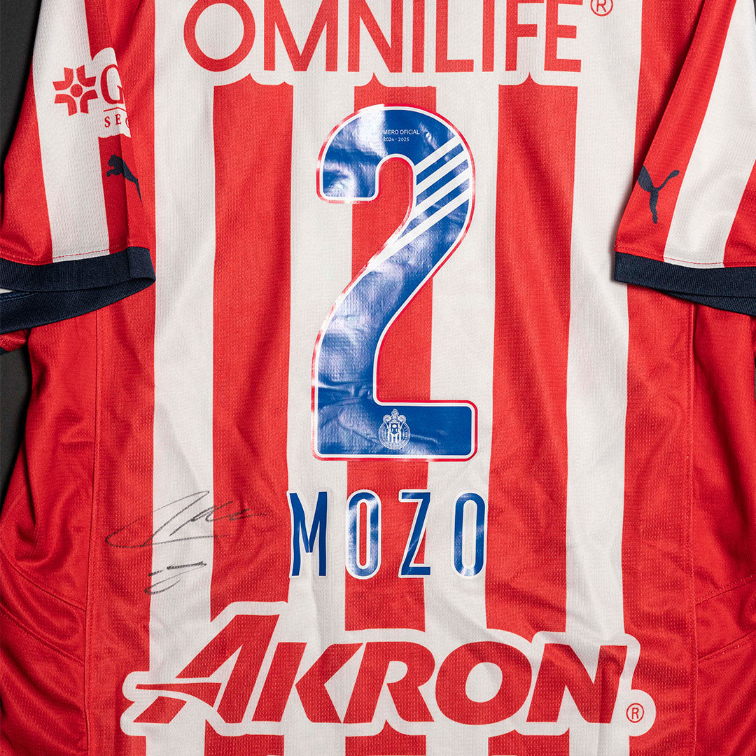 Subasta Jersey Firmado Alan Mozo - Chivas