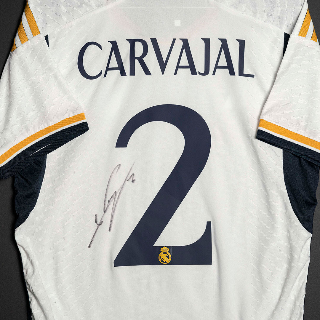 Jersey Firmado Dani Carvajal - Real Madrid