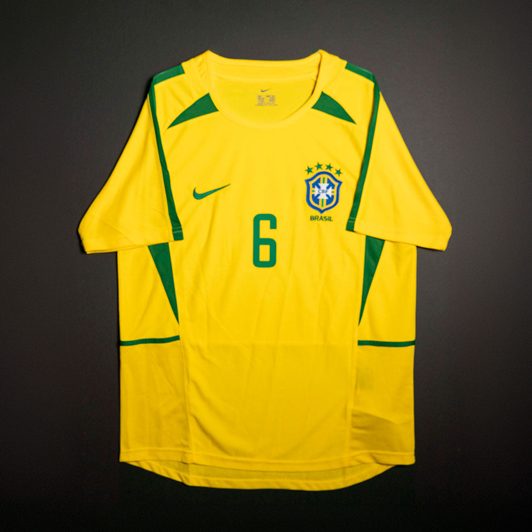 Jersey Firmado Roberto Carlos - Selección de Brasil