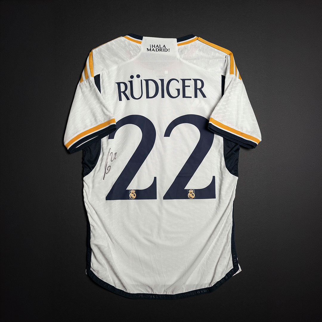 Subasta - Jersey Firmado  Antonio Rüdiger - Real Madrid