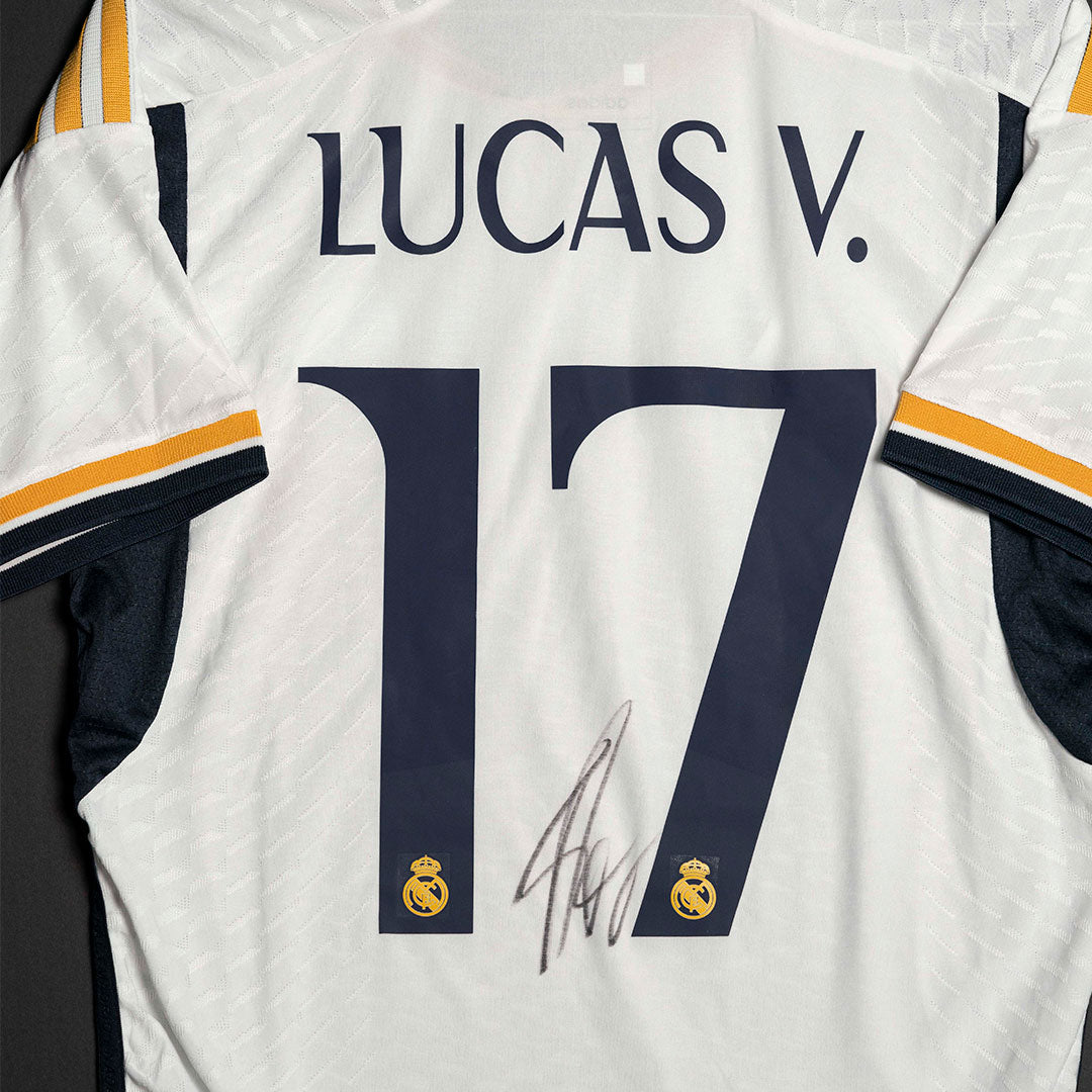 Jersey Firmado  Lucas Vázquez - Real Madrid