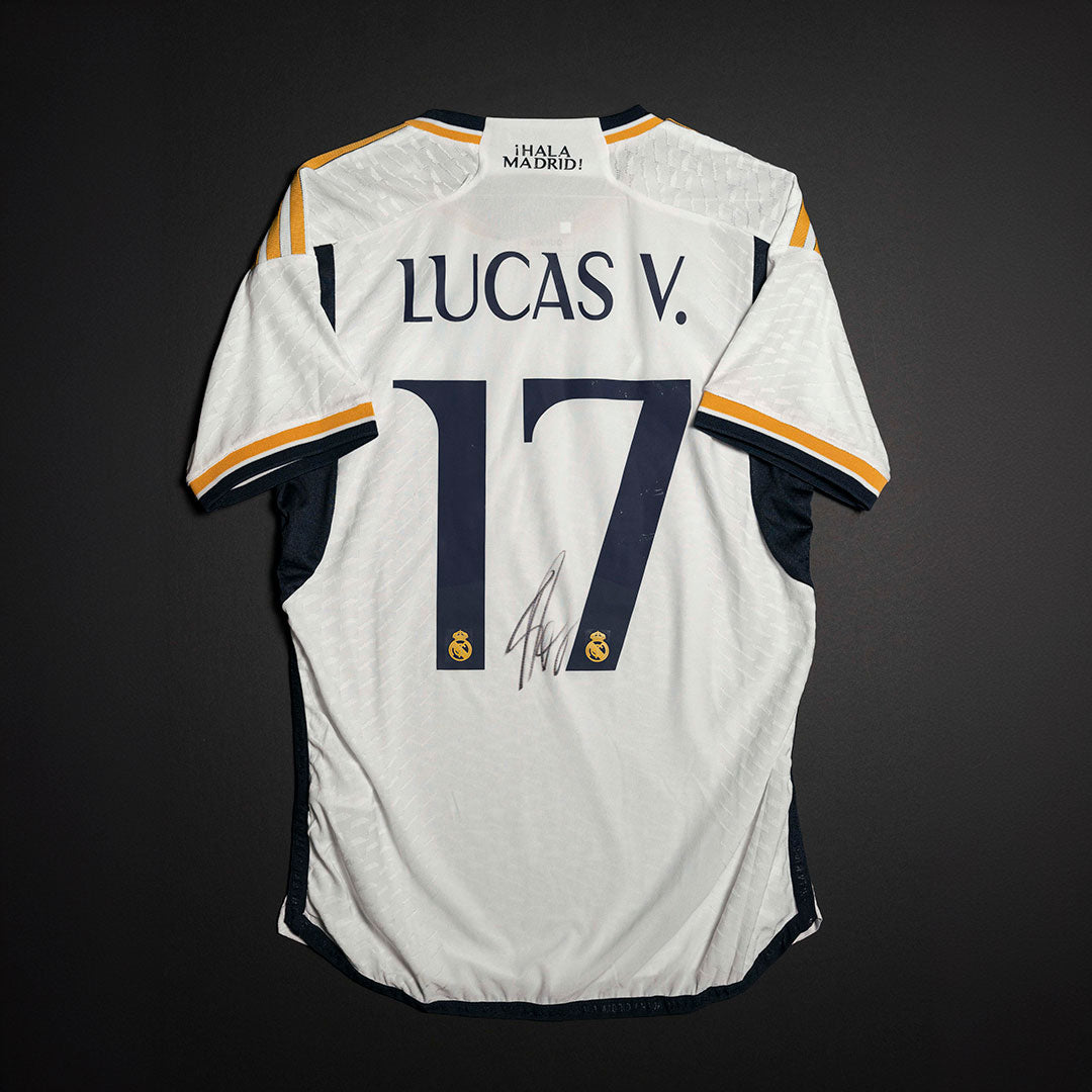 Jersey Firmado  Lucas Vázquez - Real Madrid