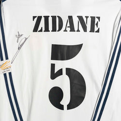 Jersey Firmado Zinedine Zidane - Real Madrid
