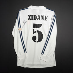 Jersey Firmado Zinedine Zidane - Real Madrid
