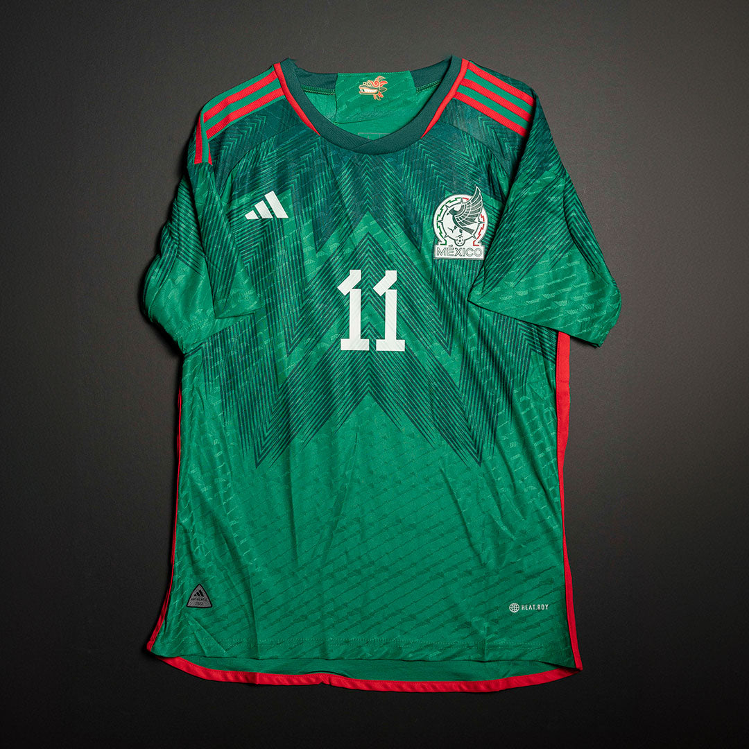 Jersey Firmado Santiago Giménez - México Mundial 2022