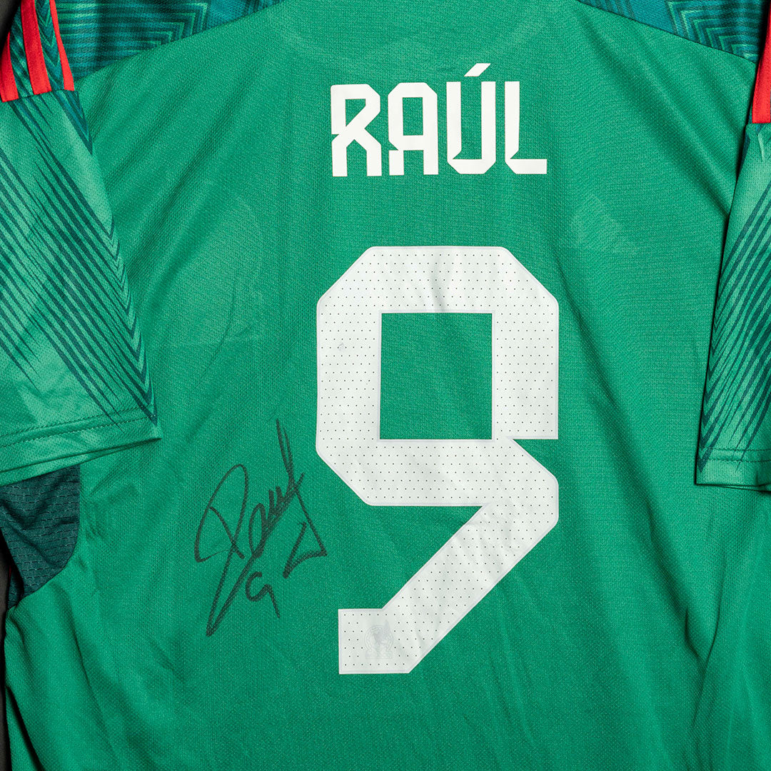 Jersey Firmado Raúl Jiménez - México Mundial 2022