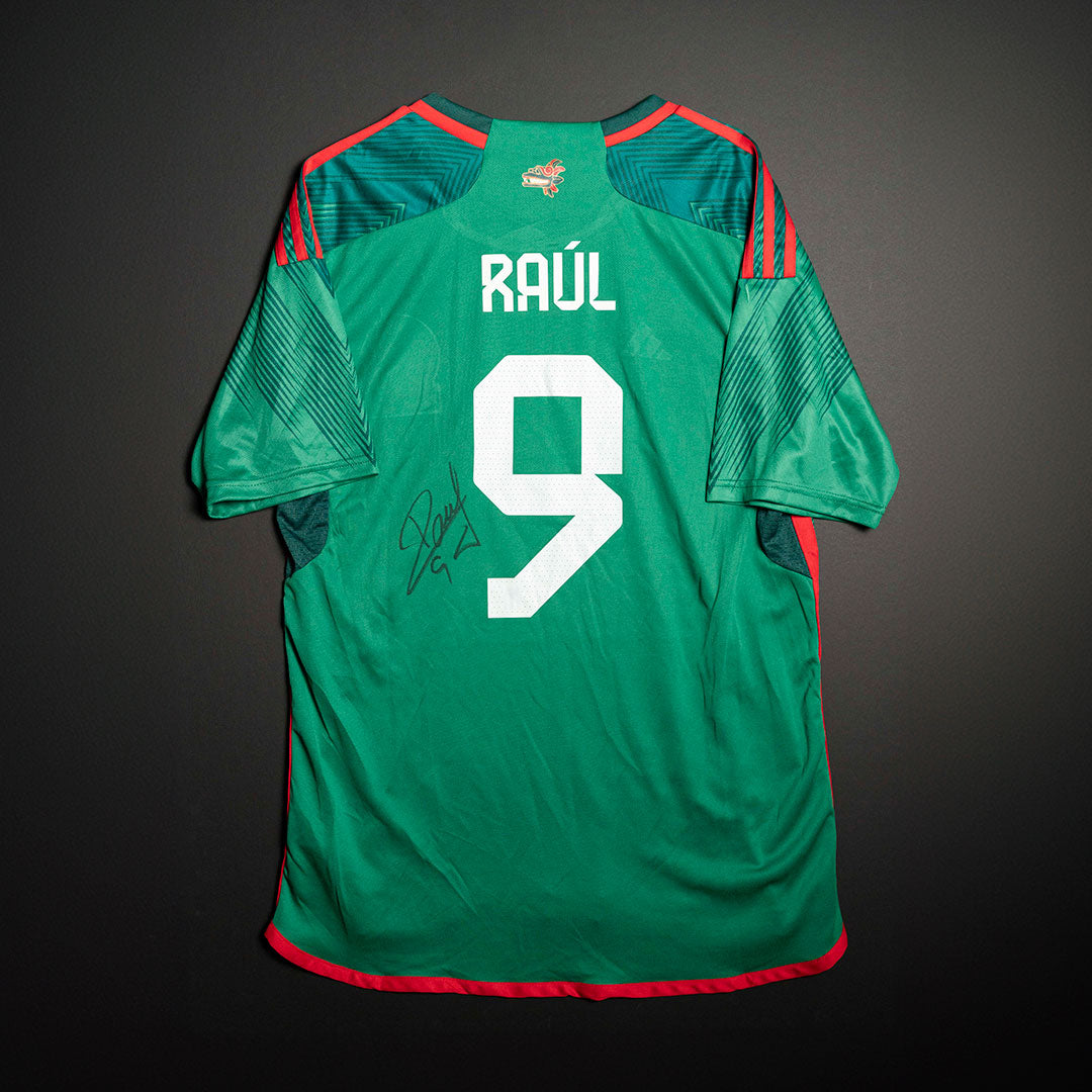 Jersey Firmado Raúl Jiménez - México Mundial 2022