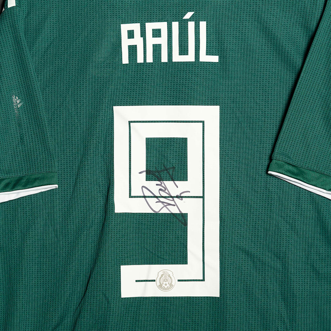 Jersey Firmado Raúl Jiménez - México Mundial 2018