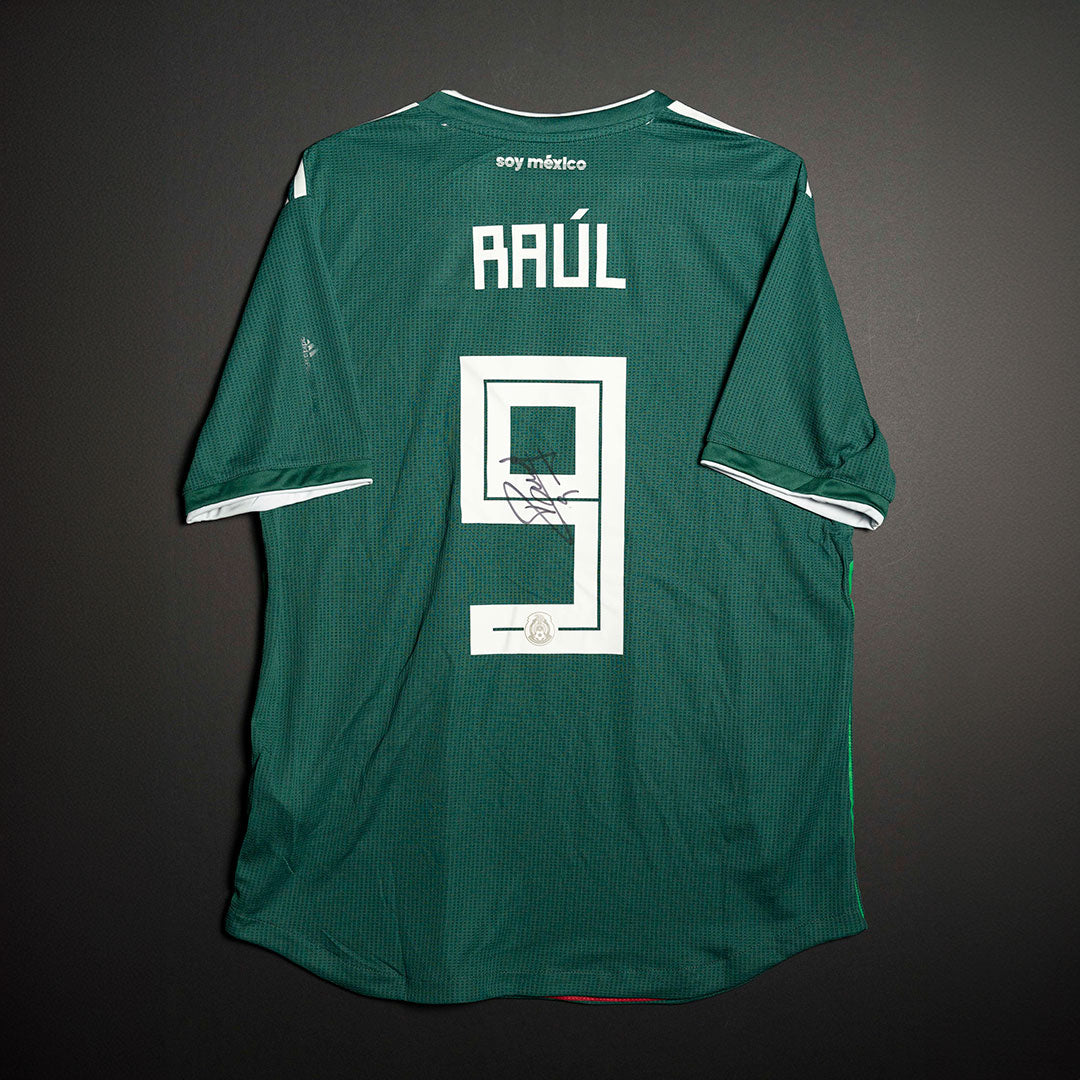 Jersey Firmado Raúl Jiménez - México Mundial 2018