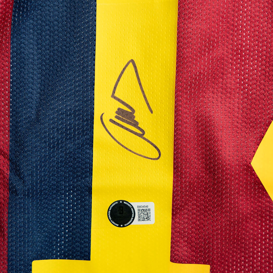 Subasta - Jersey Firmado Javier Mascherano- Barcelona