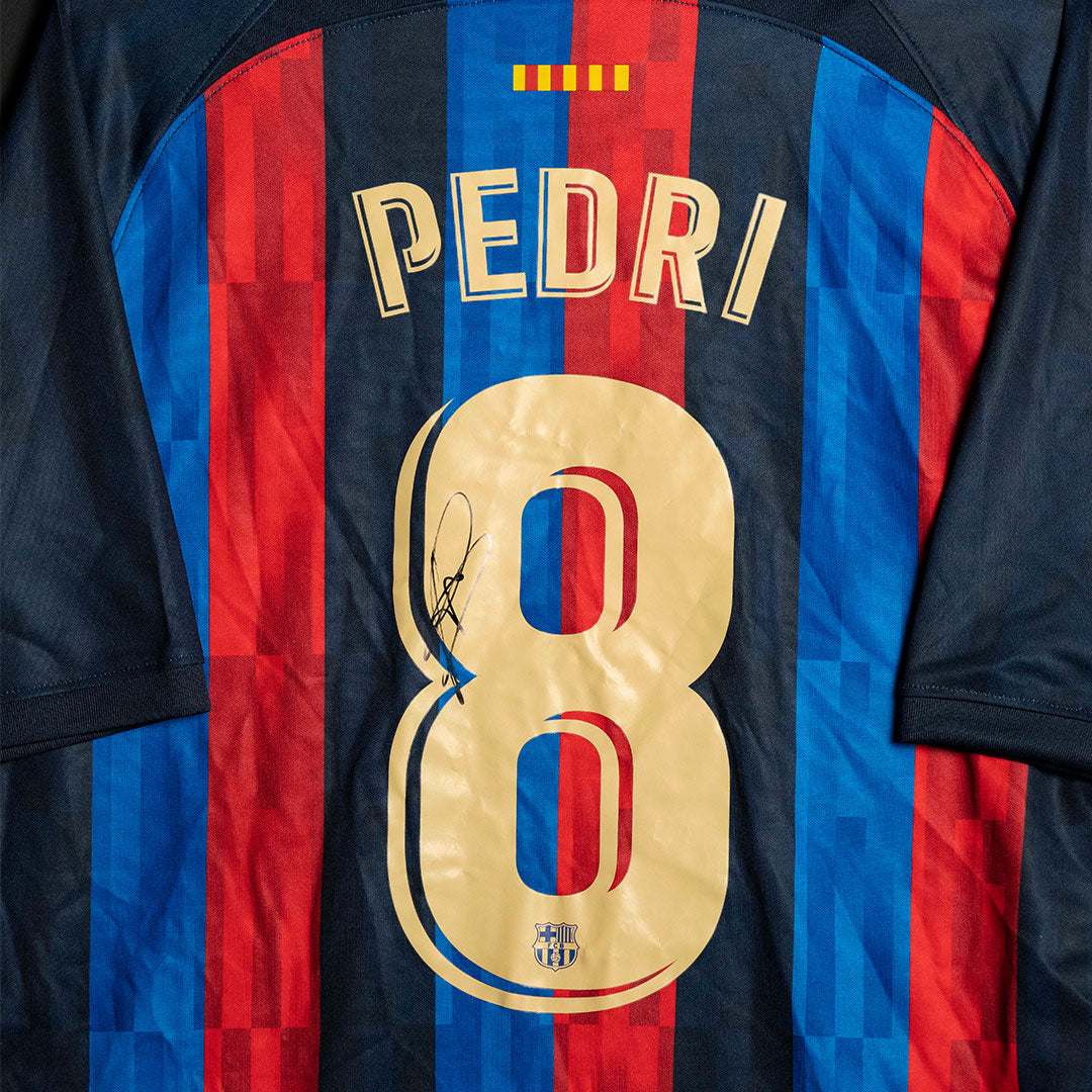 Jersey Firmado Pedri - Barcelona