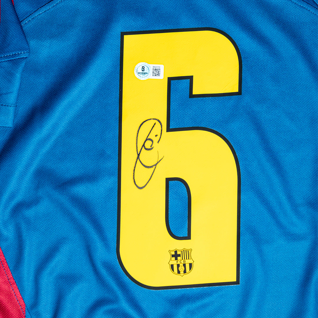 Jersey Firmado Xavi - Barcelona