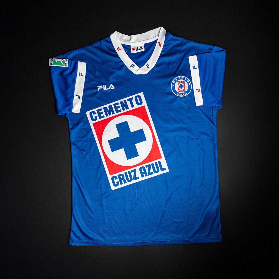 Jersey Firmado Carlos Hermosillo- Cruz Azul