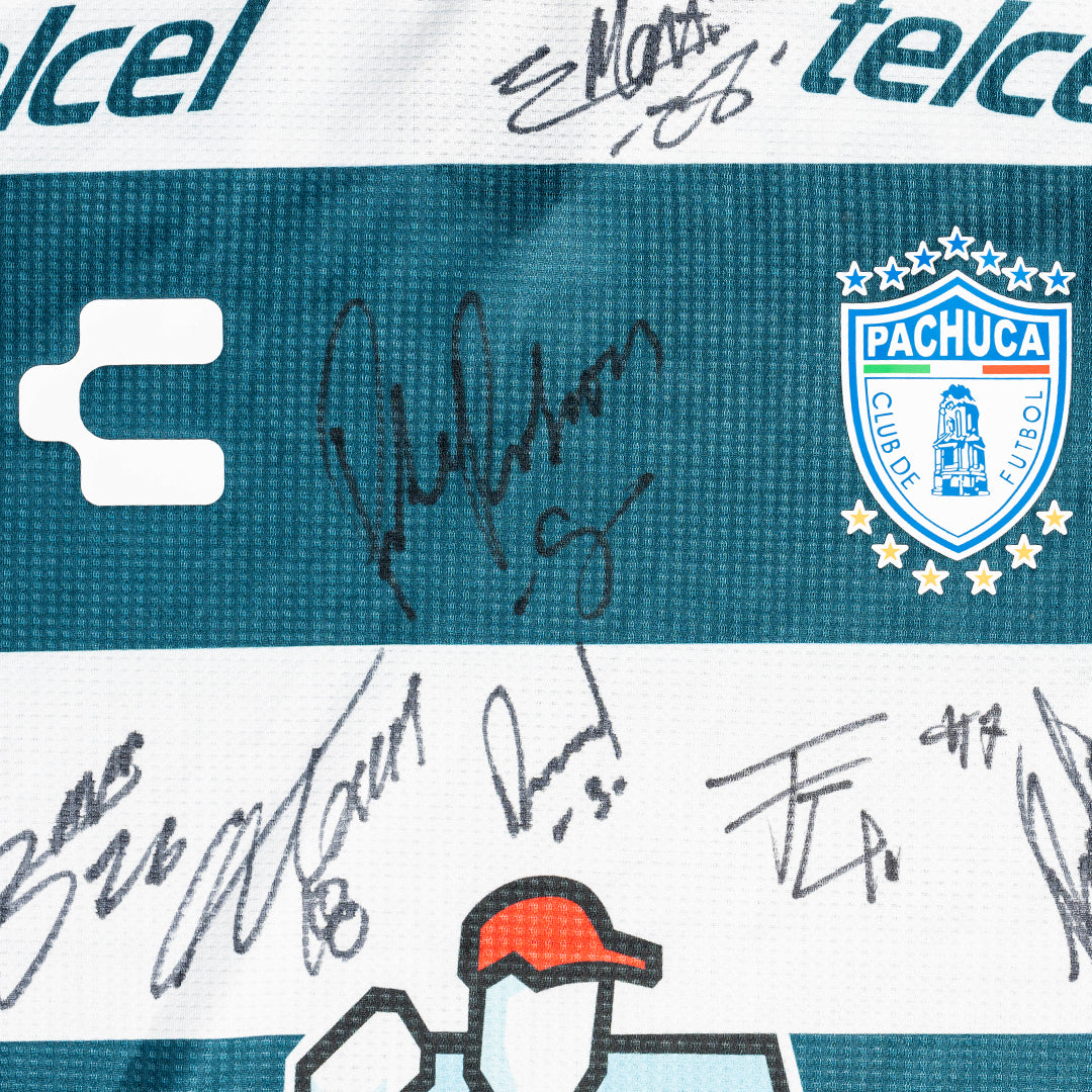 Jersey Firmado Todo el Equipo - Pachuca (Copy)