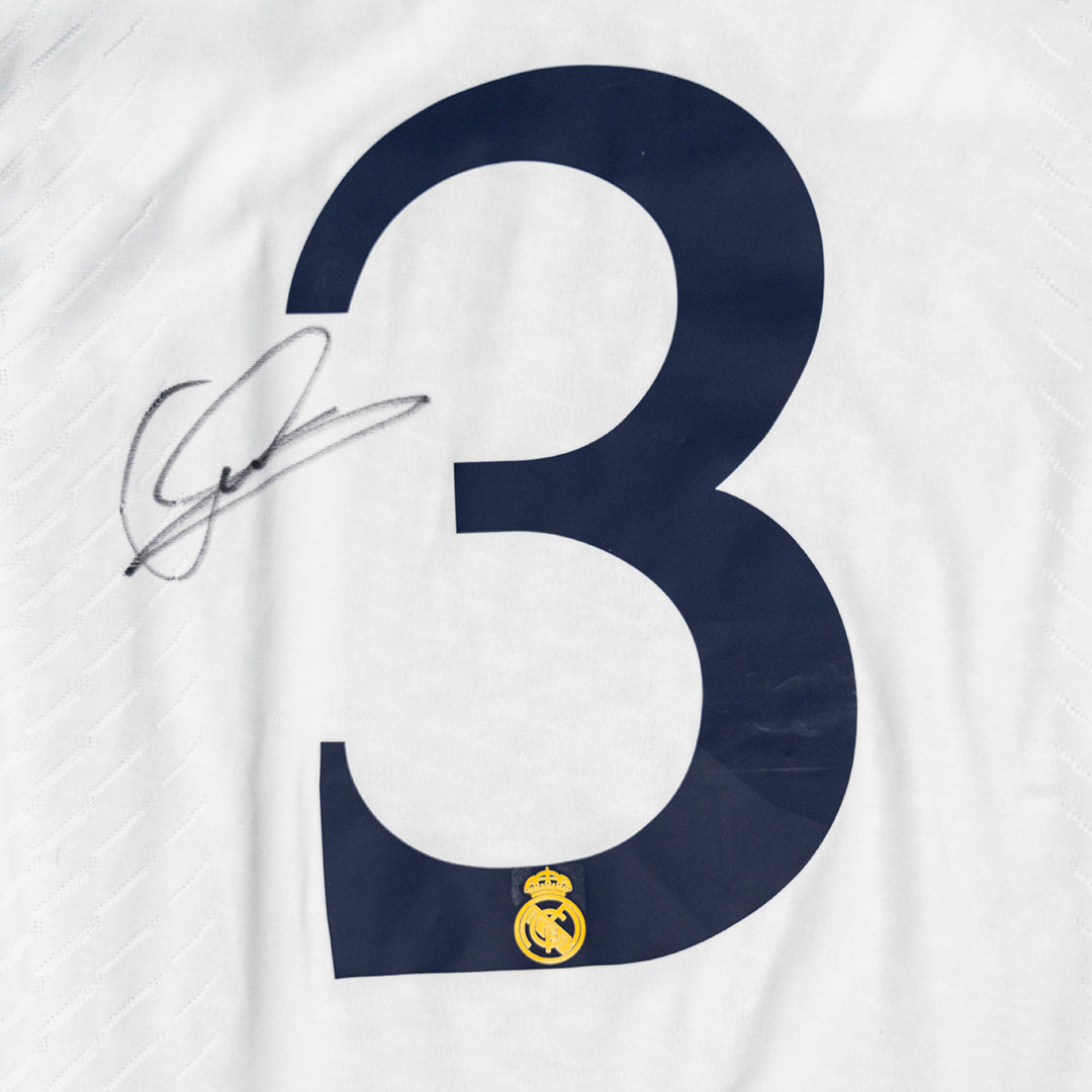 Subasta - Jersey Firmado Éder Militão- Real Madrid