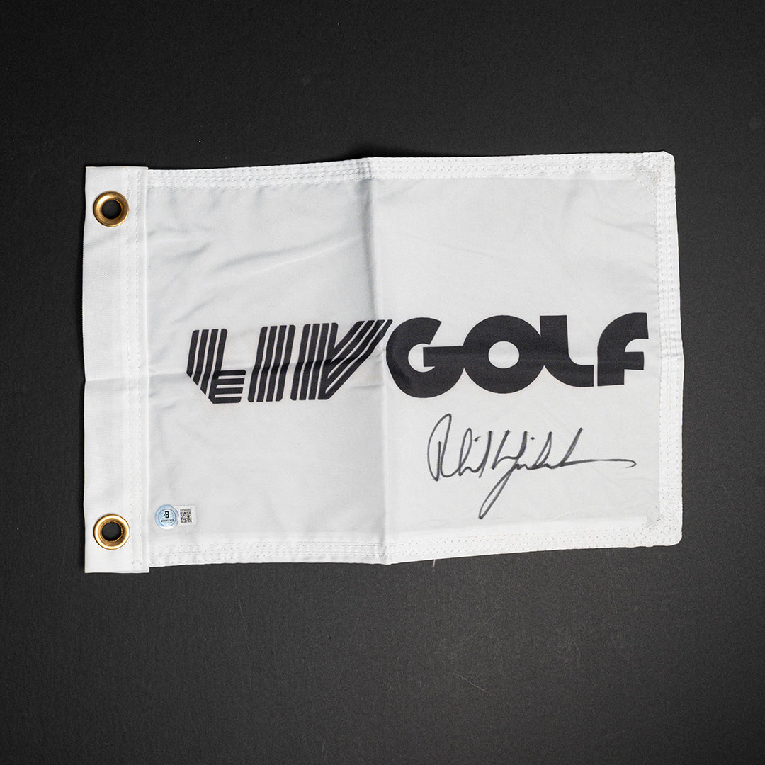 Subasta - Bandera Firmada- Phil Mickelson