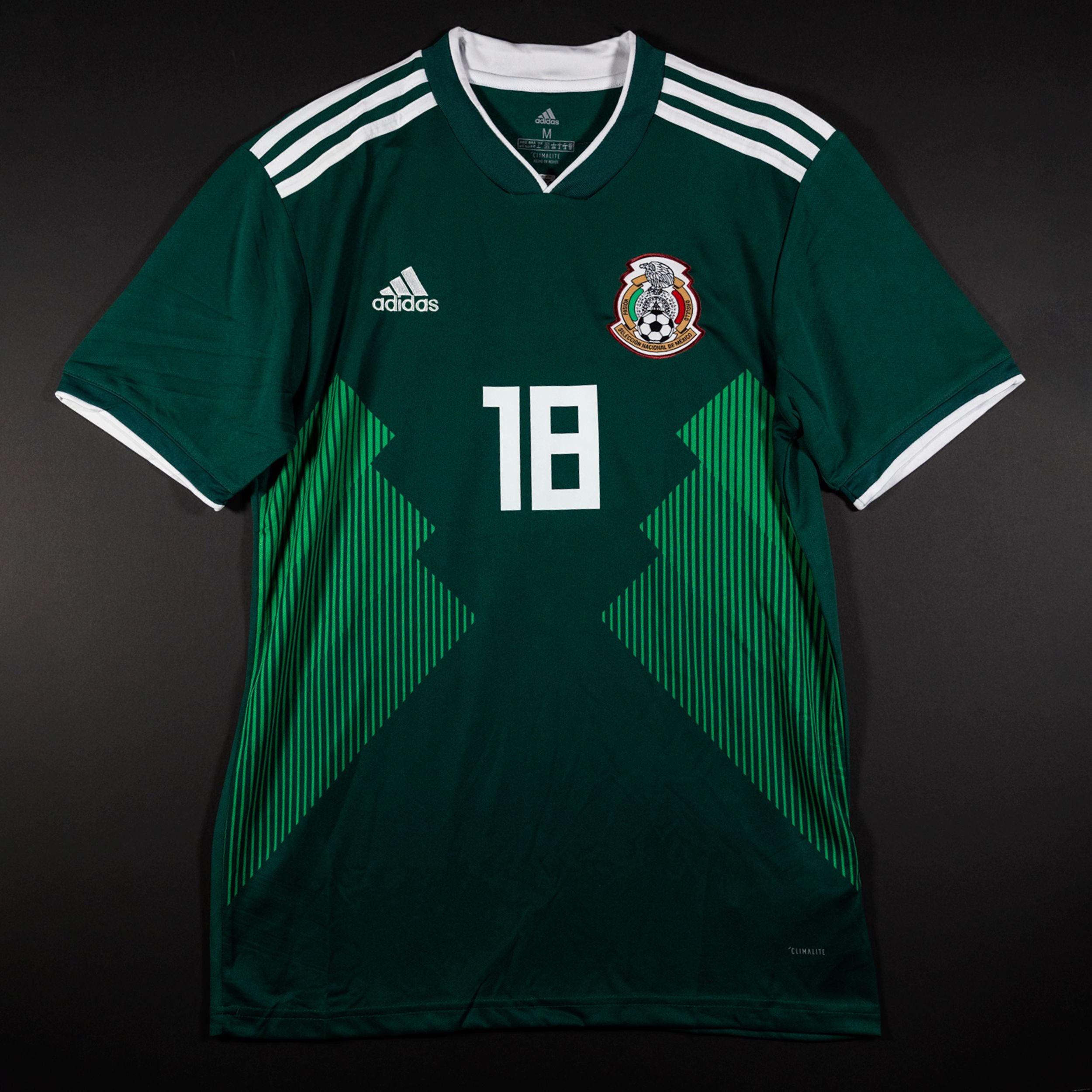 Jersey Firmado Andrés Guardado - México Mundial 2018