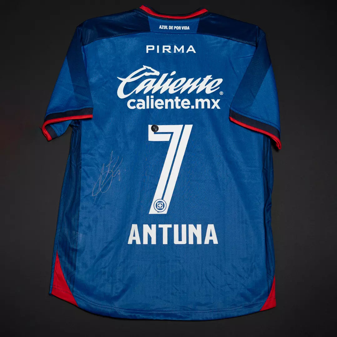 Jersey Firmado Uriel Antuna - Cruz Azul