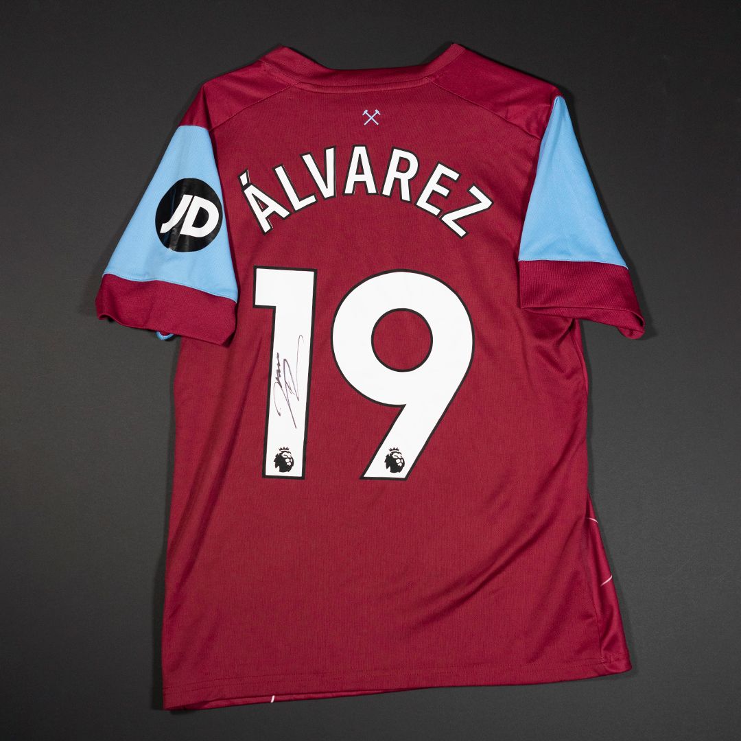 Jersey Firmado Edson Alvarez - West Ham