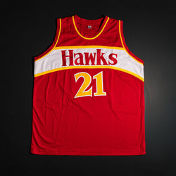 Custom Jersey Firmado por Dominique Wilkins - Atlanta Hawks