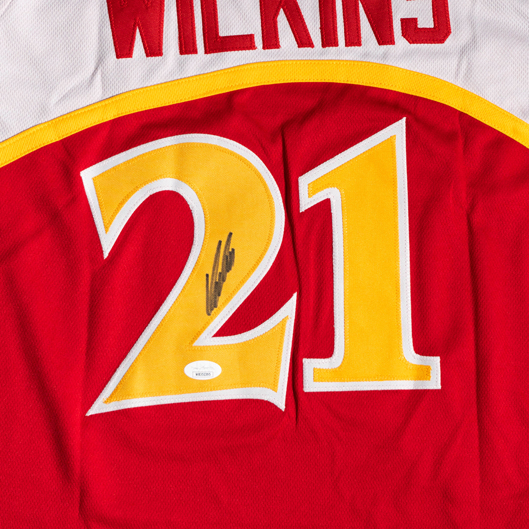 Custom Jersey Firmado por Dominique Wilkins - Atlanta Hawks