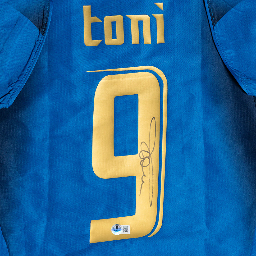 Subasta - Jersey Firmado Luca Toni - Italia