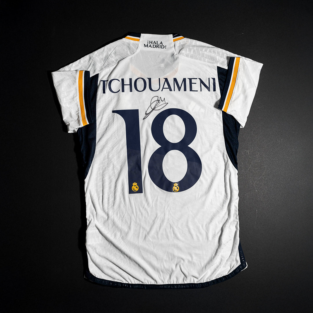 Subasta - Jersey Firmado Aurelien Tchouameni - Real Madrid