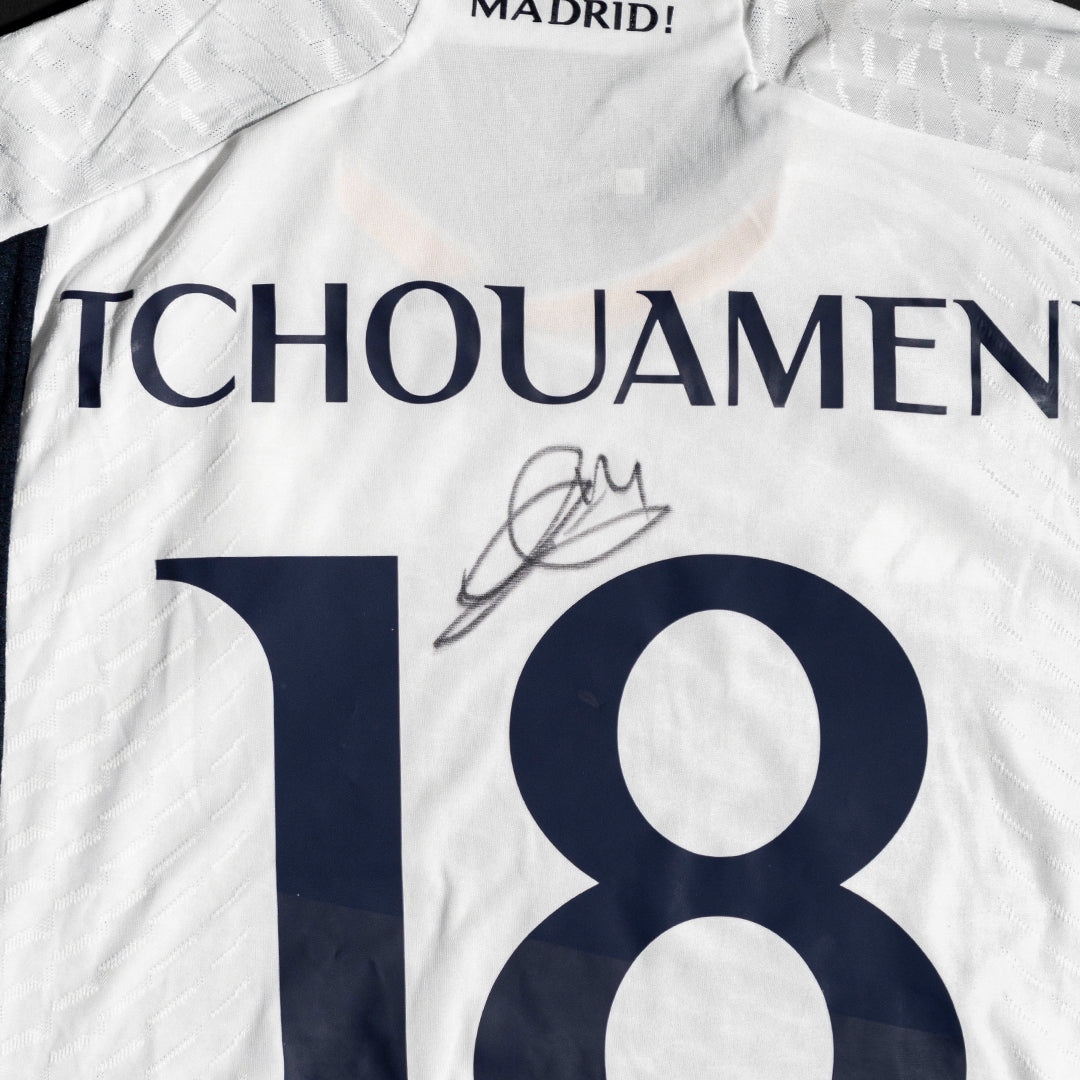 Subasta - Jersey Firmado Aurelien Tchouameni - Real Madrid