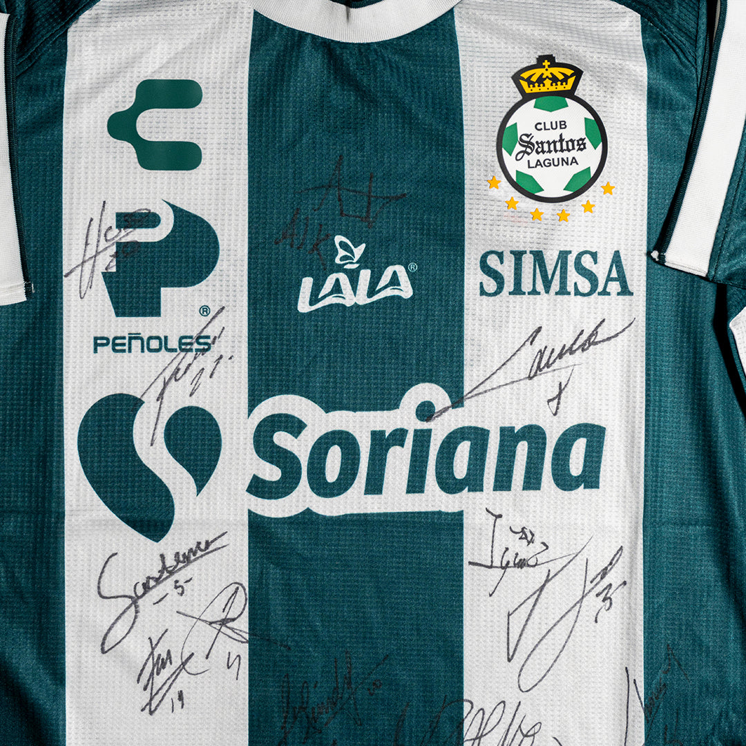 Jersey Firmado Todo el Equipo - Santos FC
