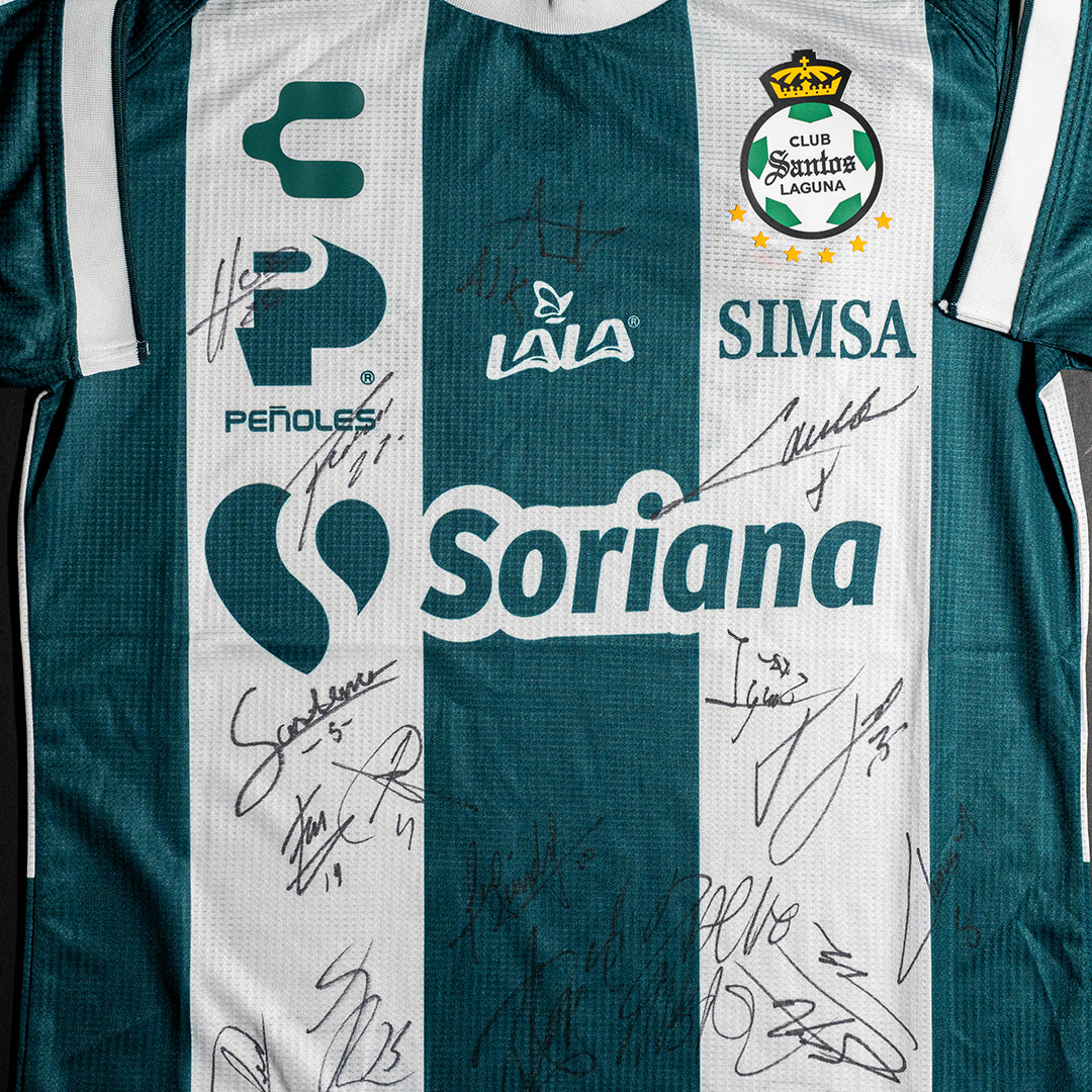 Jersey Firmado Todo el Equipo - Santos FC