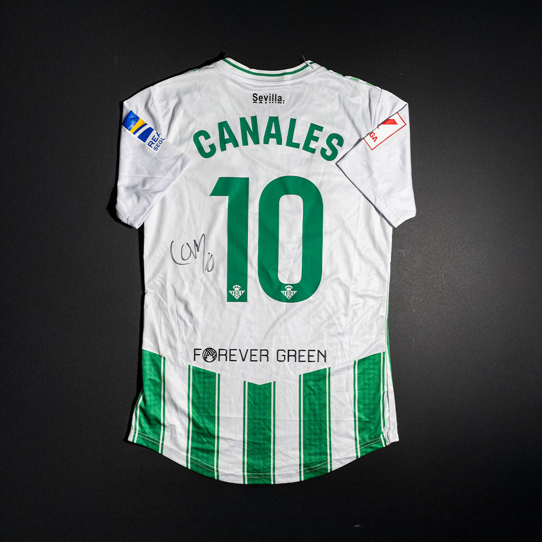 Jersey Firmado Sergio Canales  - Real Betis