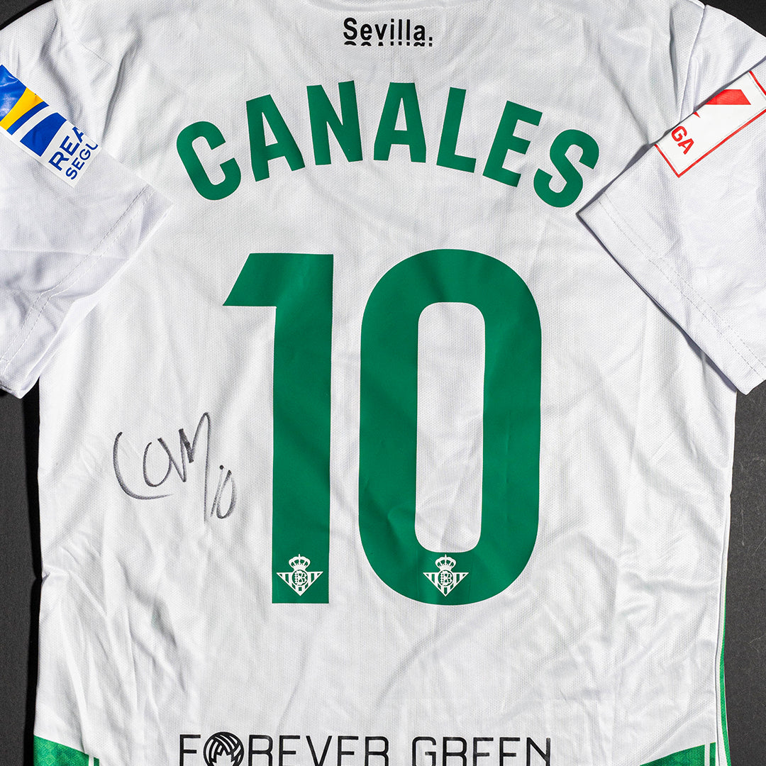 Jersey Firmado Sergio Canales  - Real Betis