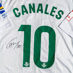 Jersey Firmado Sergio Canales  - Real Betis