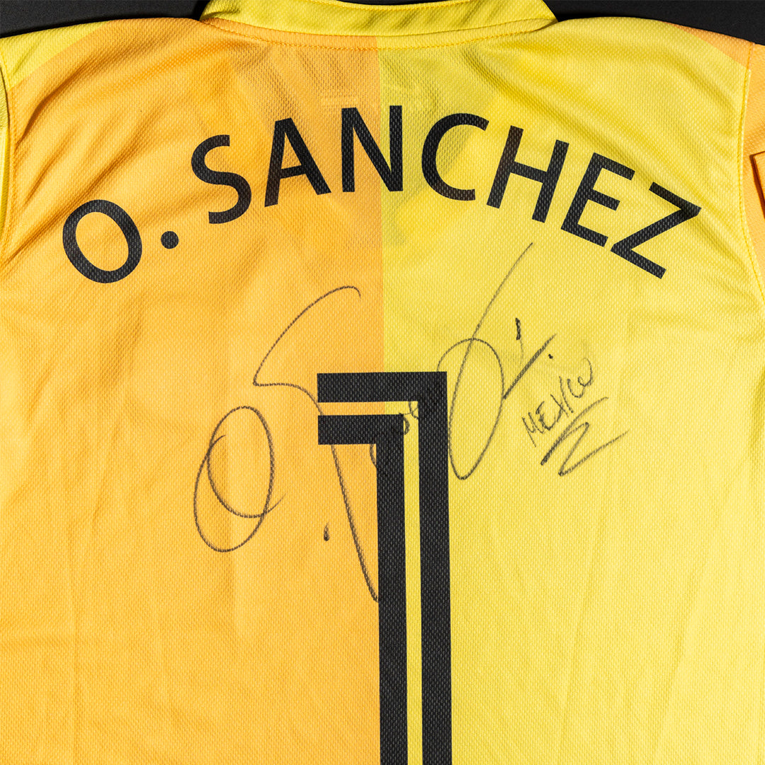 Jersey Firmado Oswaldo Sanchez - México Mundial 2006