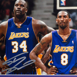 Foto firmada por Shaquille O'Neal - Los Angeles Lakers