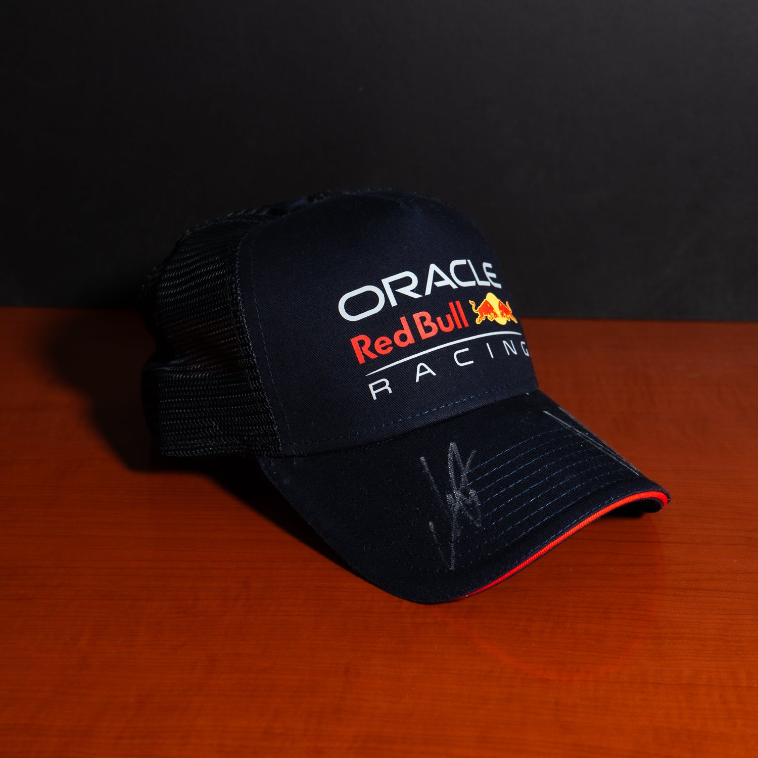 Gorra Firmada Checo Perez y Max Verstappen - Red Bull