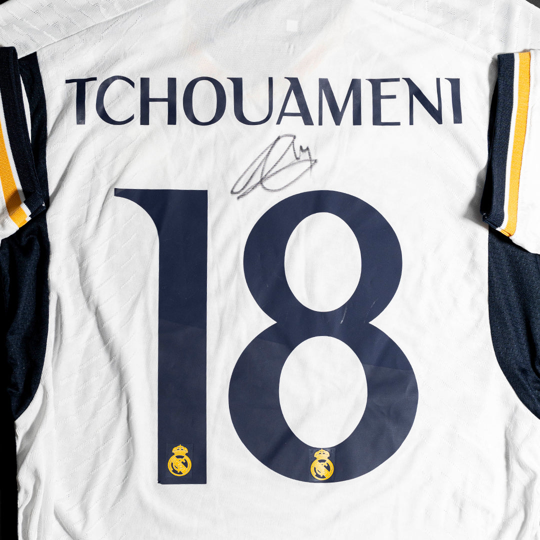 Subasta - Jersey Firmado Aurelien Tchouameni - Real Madrid