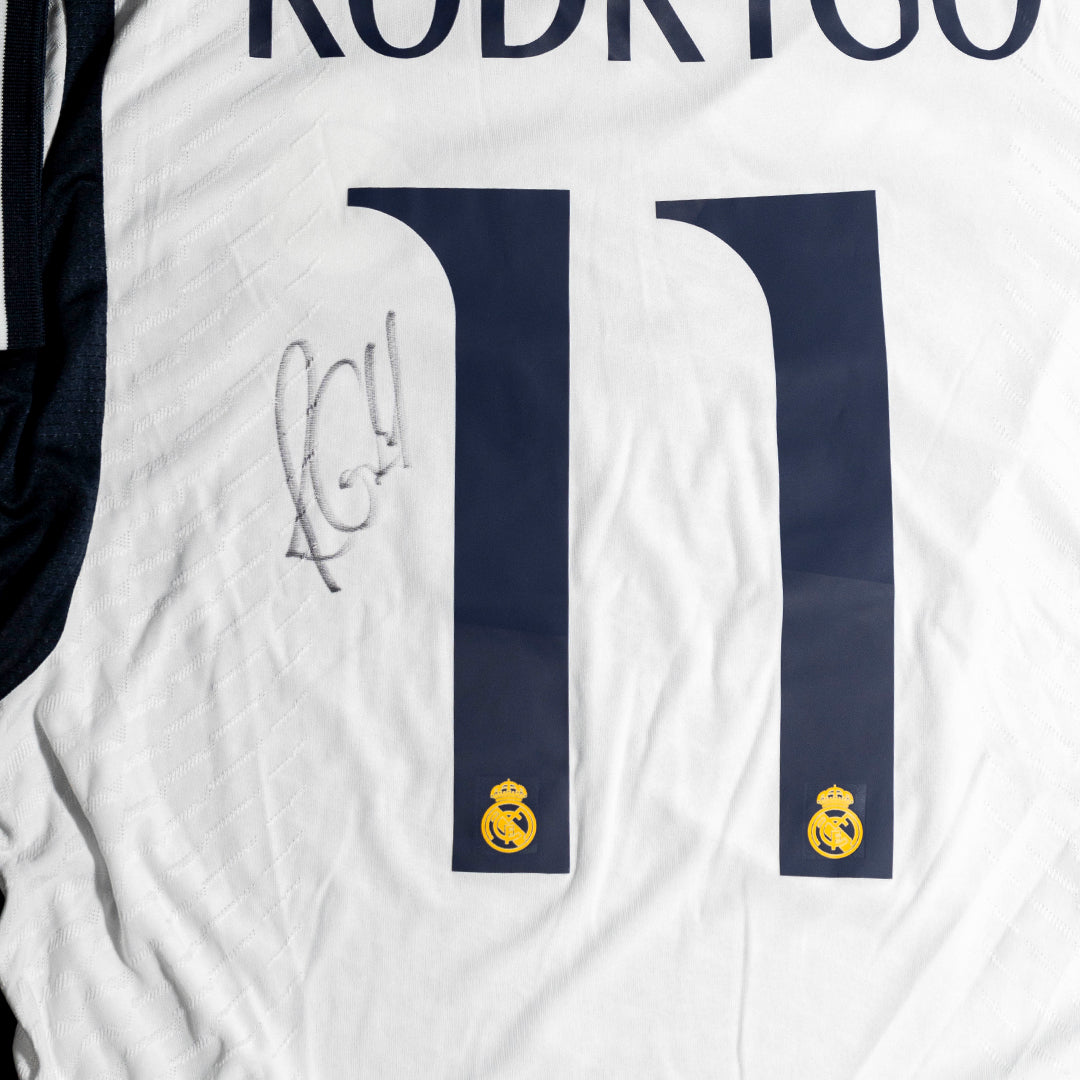 Jersey Firmado Rodrygo - Real Madrid