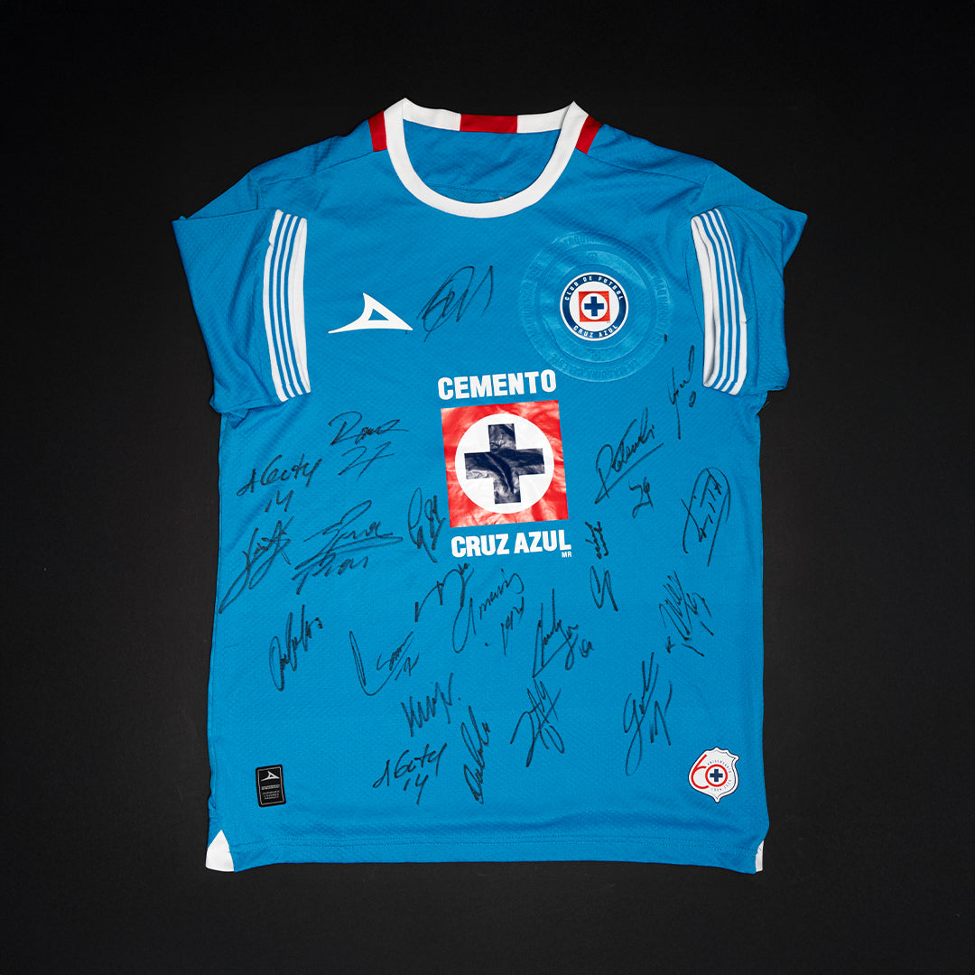 Subasta - Jersey Firmado Todo el Equipo - Cruz Azul