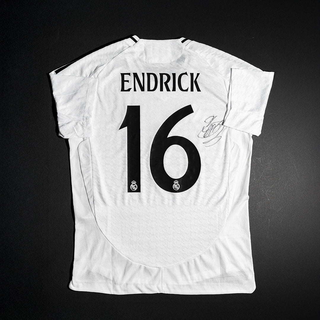 Subasta - Jersey Firmado Endrick - Real Madrid