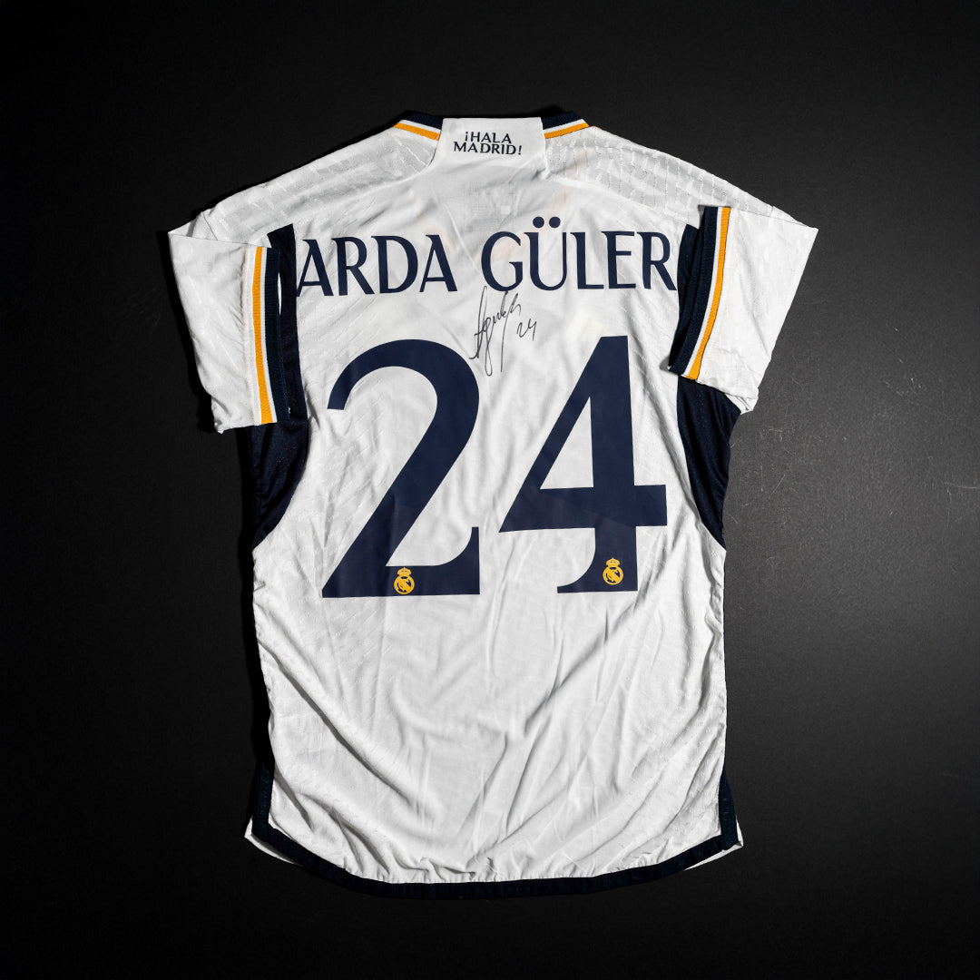 Subasta - Jersey Firmado Arda Güler - Real Madrid