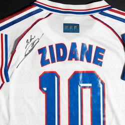 Jersey Firmado Zinedine Zidane - Selección de Francia 1998 (Copy)