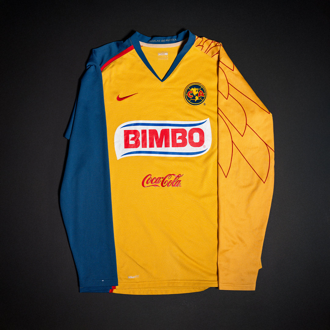 Jersey Firmado Salvador Cabañas- Club América 2007 Manga Larga