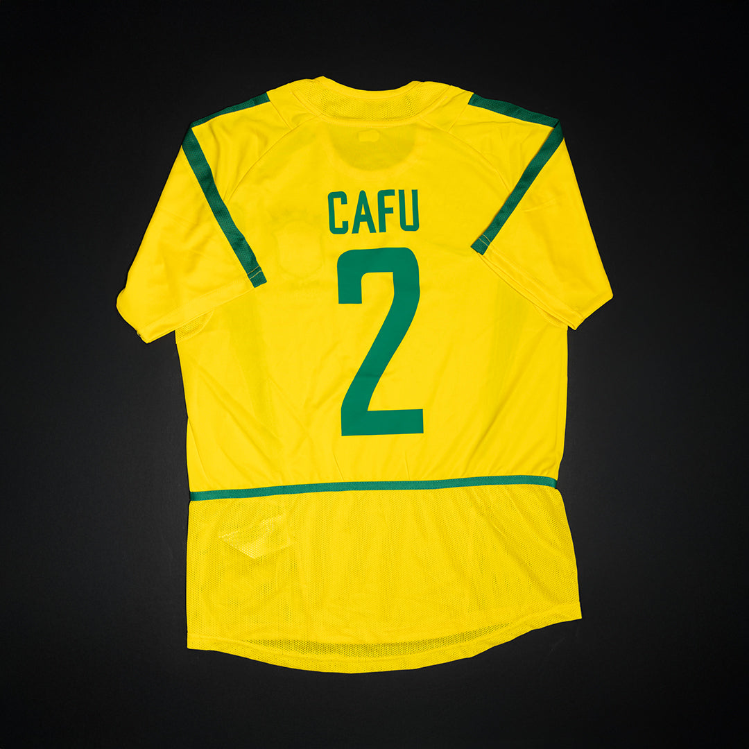 Subasta - Jersey Firmado Cafú- Brasil