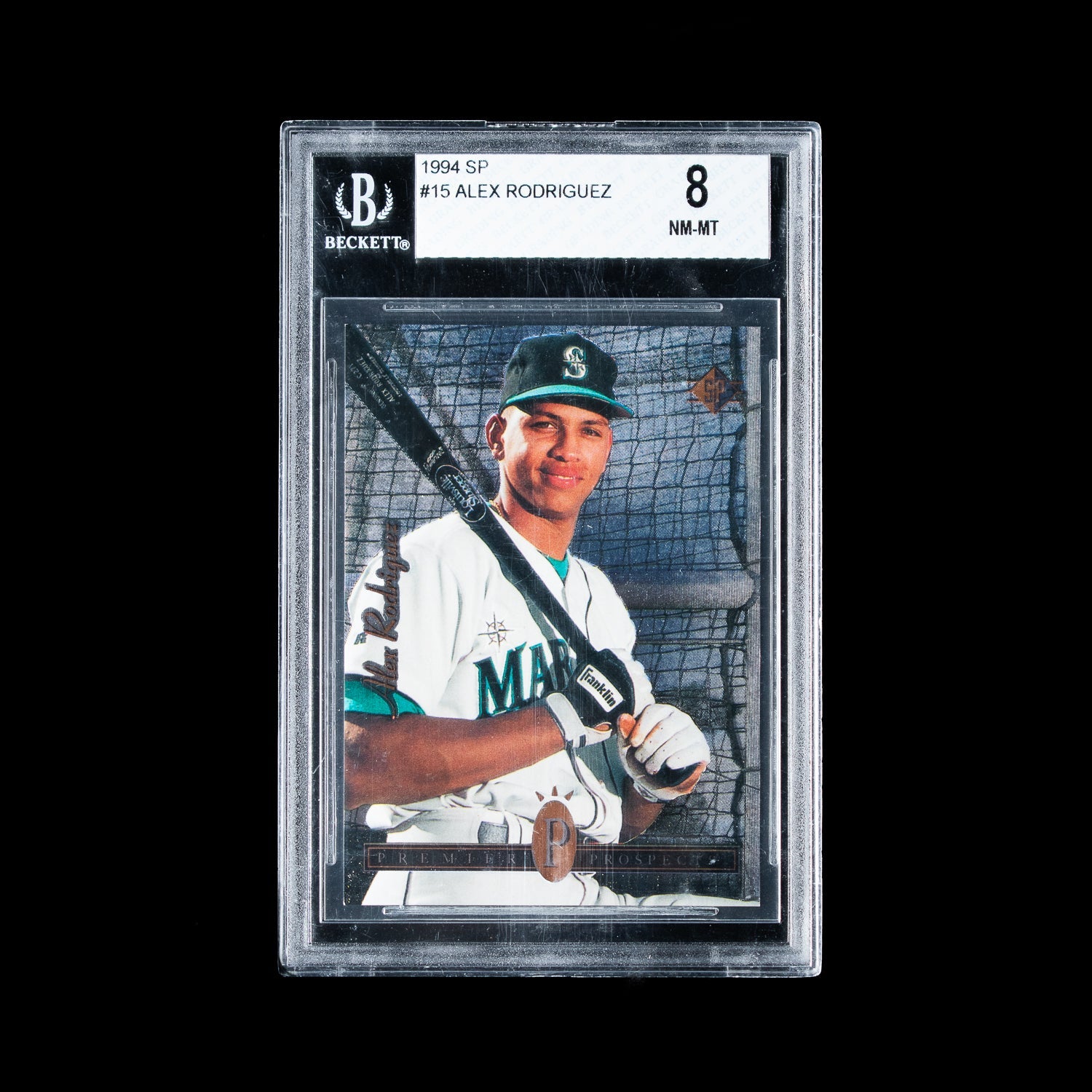 Subasta - 1994 Upper Deck SP Rookie Alex Rodriguez 15 BGS 8 NEAR MINT-MINT