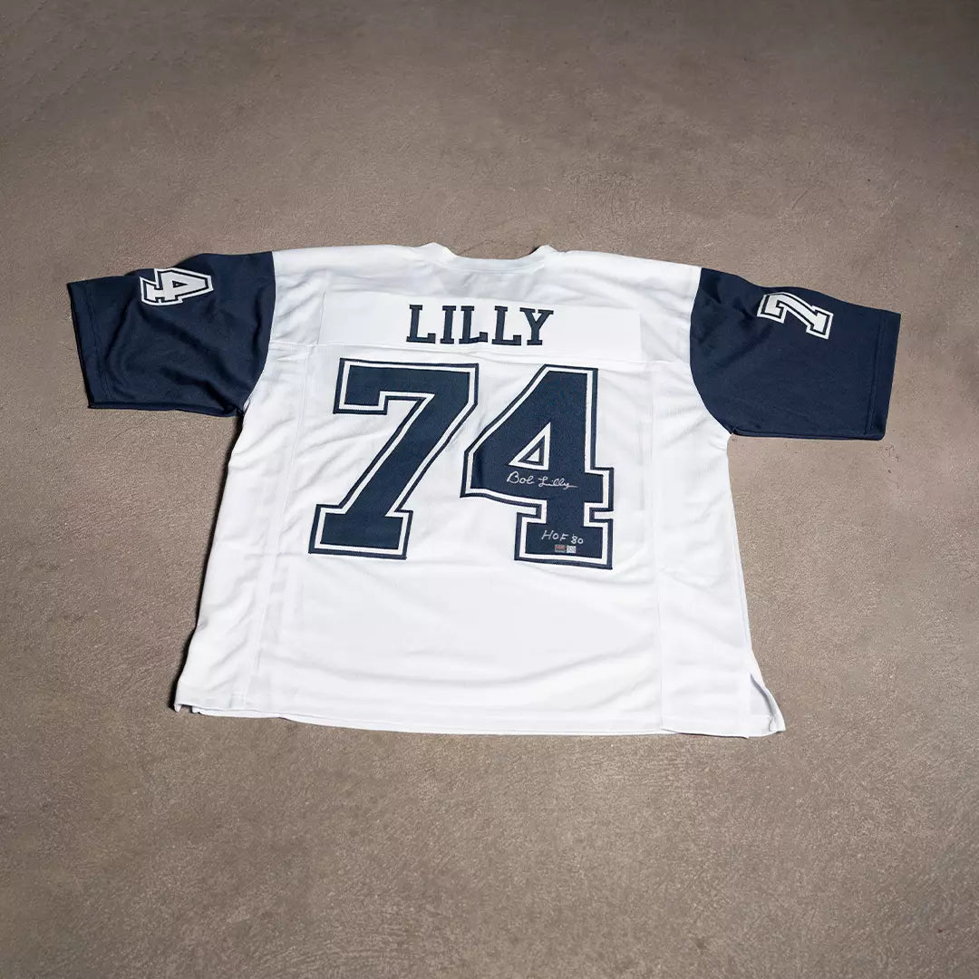 Custon Jersey Firmado - Bob Lilly - Cowboys