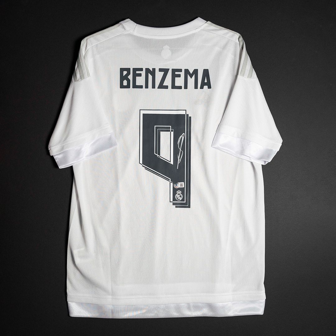 Jersey Firmado Karim Benzema - Real Madrid