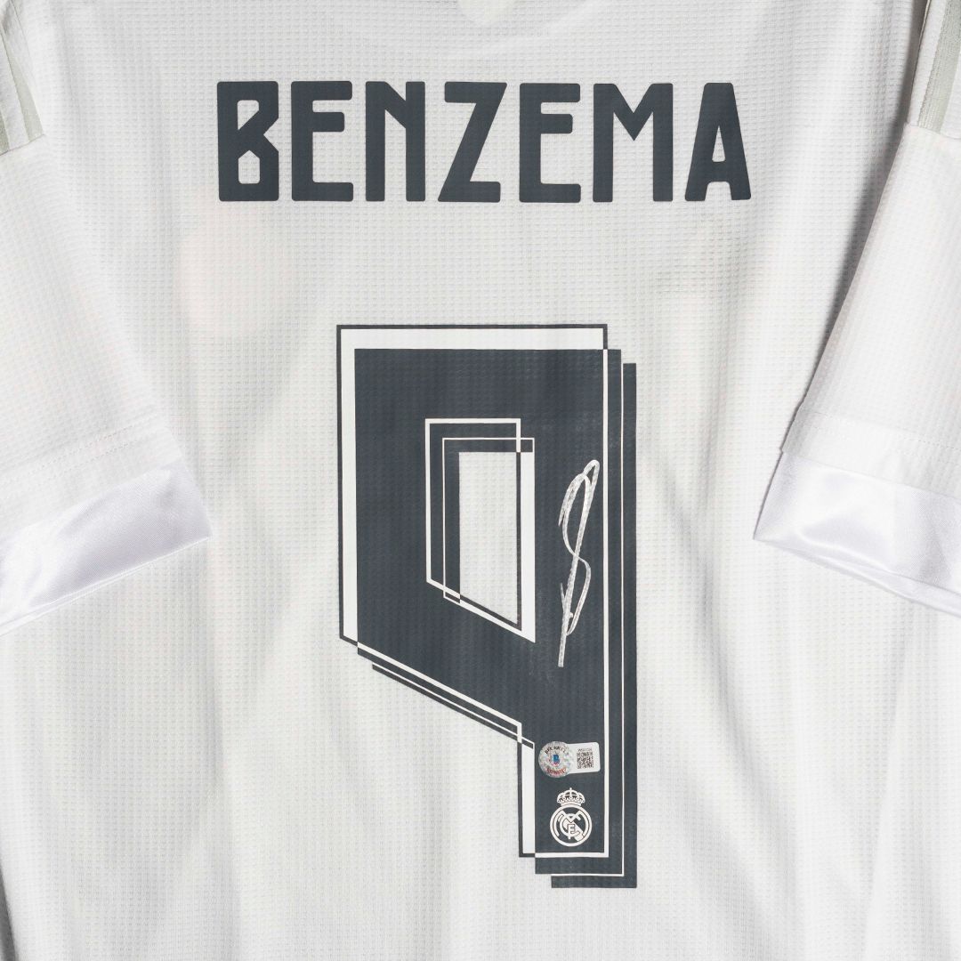 Jersey Firmado Karim Benzema - Real Madrid