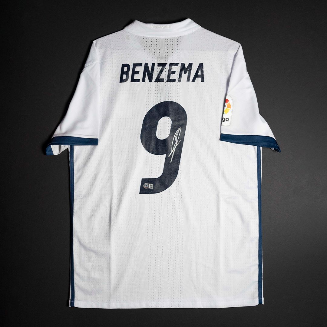 Jersey Firmado Karim Benzema - Real Madrid